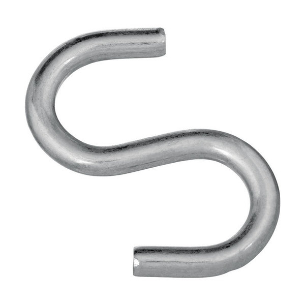 National Hardware OPEN S-HOOK ZNC PLT 3"" N121-756